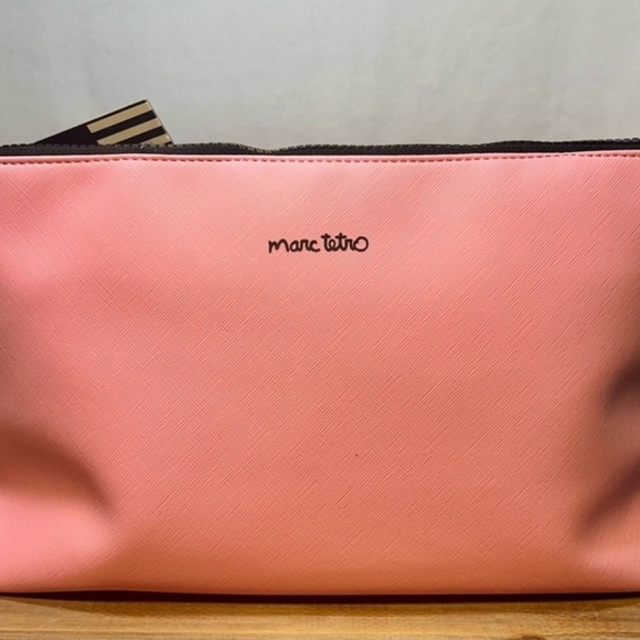 🔹️Marc Tetro🔹️ Pink Cat Cosmetic Bag Pouch - Picture 2 of 3